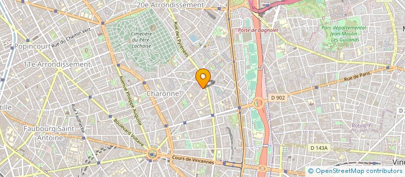 localisation de l'entreprise VALORISATION RESTRUCTURATION DE L IMMOBILIER PRIVE  PARIS