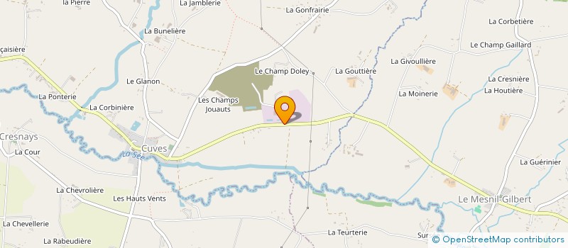 localisation de l'entreprise VALORISEE  CUVES