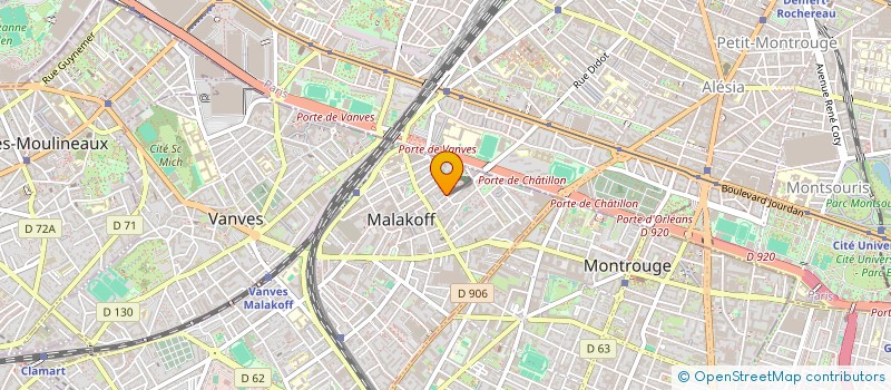 localisation de l'entreprise VALORISER LANCER DIFFERENCIER à MALAKOFF
