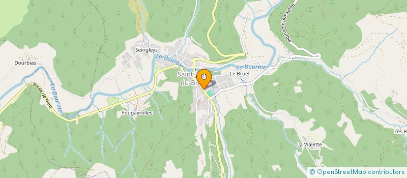 localisation de l'entreprise VALORIUM  SAINT-JEAN-DU-BRUEL