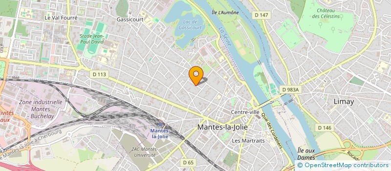 localisation de l'entreprise VALORO  MANTES-LA-JOLIE