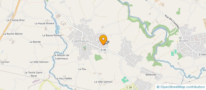 localisation de l'entreprise VALOROEUF SA  LAMBALLE-ARMOR