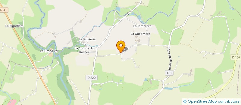 localisation de l'entreprise VALOROMI  ERNEE