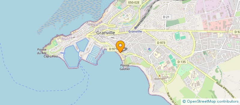 localisation de l'entreprise VALORY à GRANVILLE