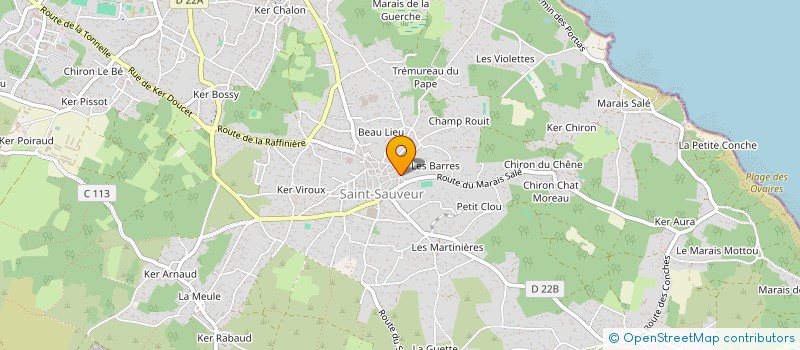 localisation de l'entreprise VALORYEU  L'ILE-D'YEU