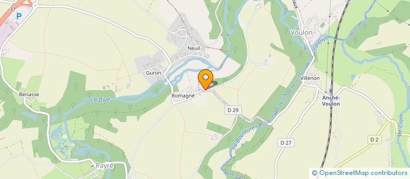 localisation de l'entreprise VALORYS CONSEIL ET PATRIMOINE  CIVRAY