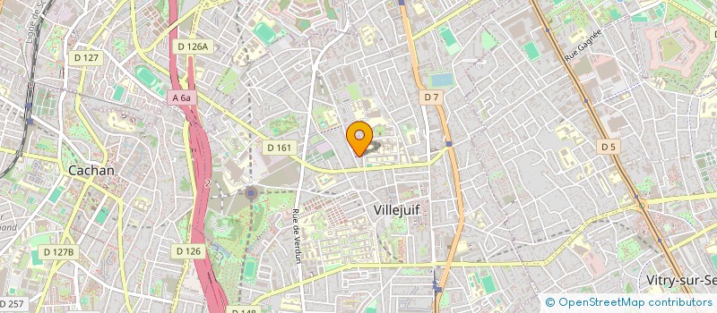 localisation de l'entreprise VALOTEC à VILLEJUIF