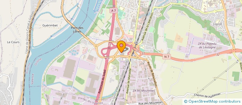 localisation de l'entreprise VALOTEL FRANCE  VALENCE