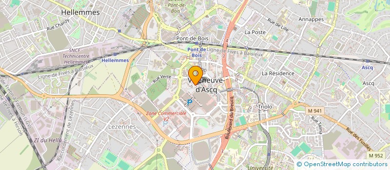 localisation de l'entreprise VALOTIK à VILLENEUVE-D'ASCQ
