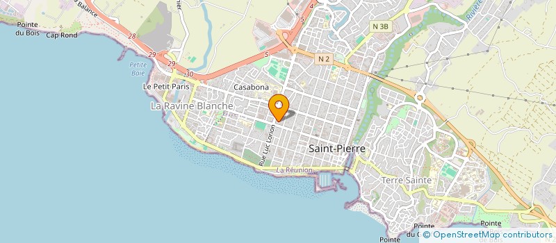 localisation de l'entreprise VALOU à SAINT-PIERRE