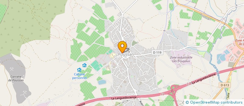 localisation de l'entreprise VALOU  POUSSAN