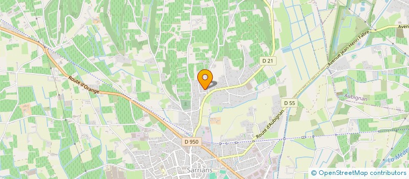 localisation de l'entreprise VALOU  SARRIANS