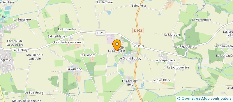 localisation de l'entreprise VALOU  MESANGER