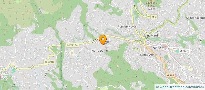 localisation de l'entreprise VALOUIS IMMOBILIER  VENCE