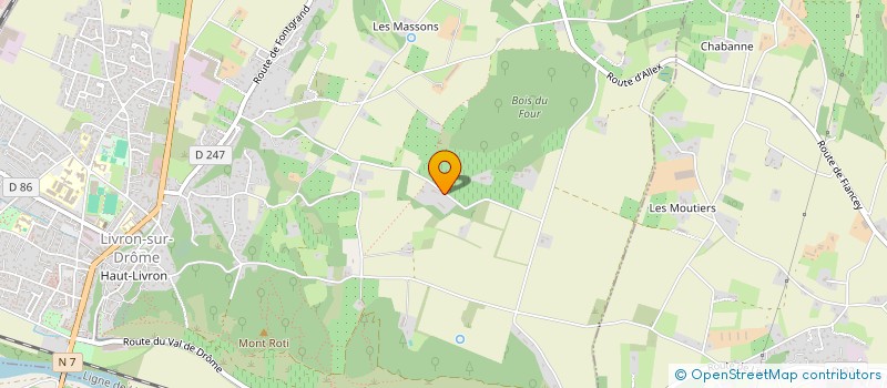 localisation de l'entreprise VALOULOU  LIVRON-SUR-DROME