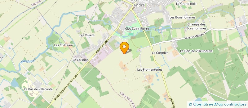 localisation de l'entreprise VALOUVIC à CLERY-SAINT-ANDRE