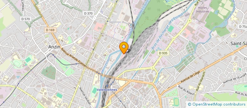 localisation de l'entreprise VALOXY DOUAI  CUINCY