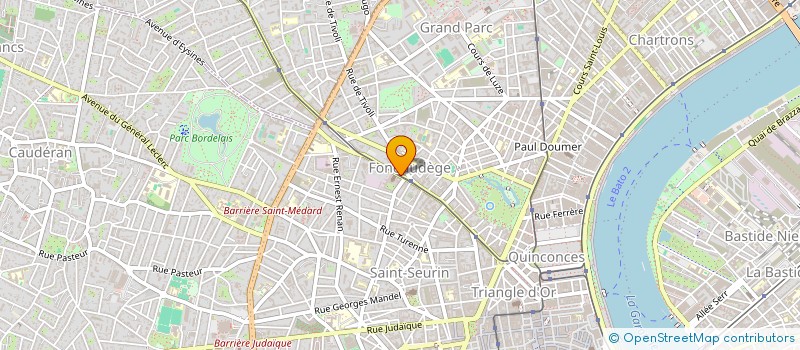 localisation de l'entreprise VALP HOLDING  BORDEAUX