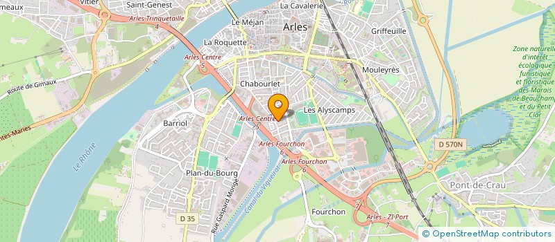 localisation de l'entreprise VALPARAISO à ARLES