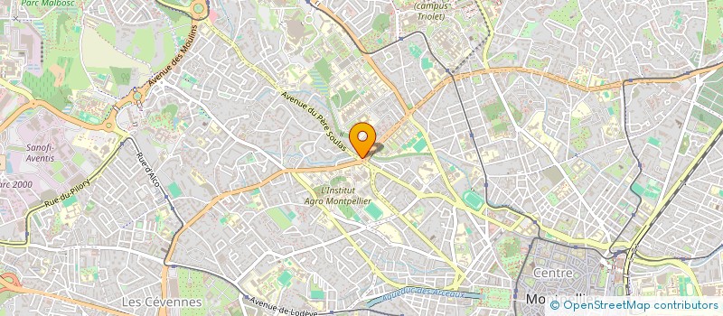 localisation de l'entreprise VALPARAISO à MONTPELLIER