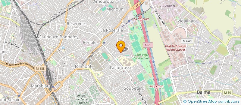 localisation de l'entreprise VALPARES à TOULOUSE
