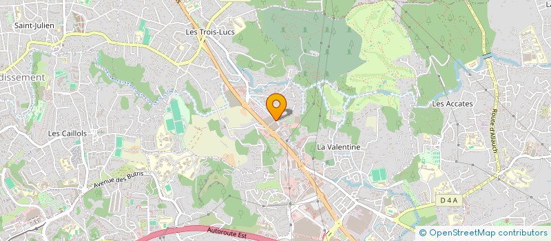localisation de l'entreprise VALPARIMO à MARSEILLE 12EME