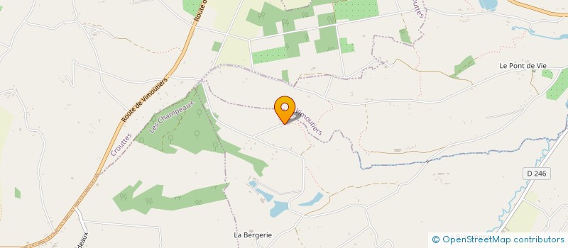 localisation de l'entreprise VALPAU à CAMEMBERT