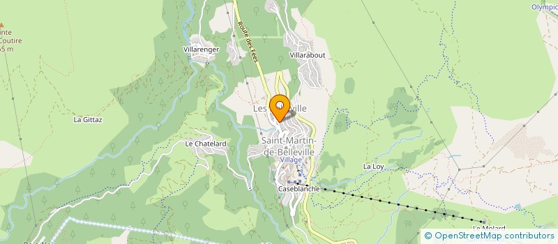 localisation de l'entreprise VALPI  LES BELLEVILLE