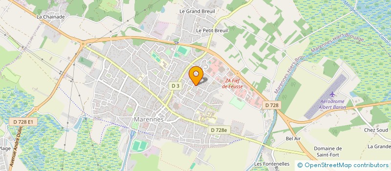 localisation de l'entreprise VALPIMEC  MARENNES-HIERS-BROUAGE