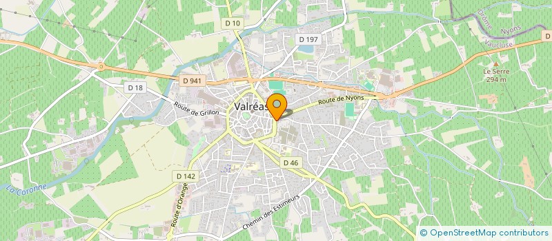 localisation de l'entreprise VALPO à VALREAS