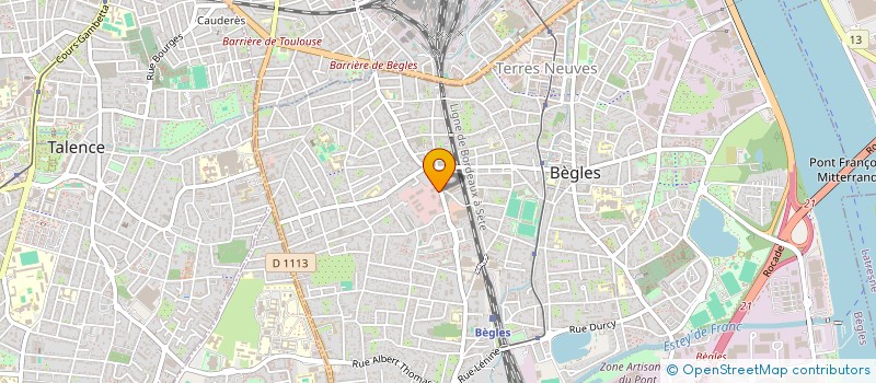 localisation de l'entreprise VALPOL à BEGLES