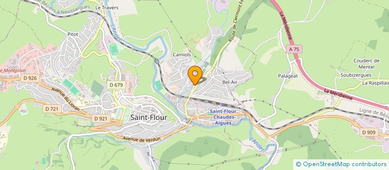 localisation de l'entreprise VALPORCS à SAINT-FLOUR