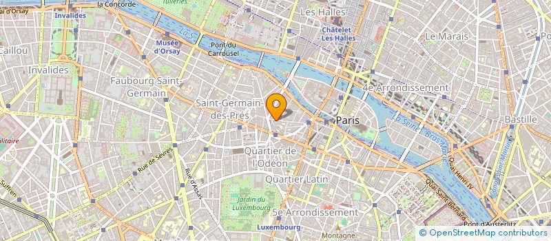 localisation de l'entreprise VALPROD à PARIS