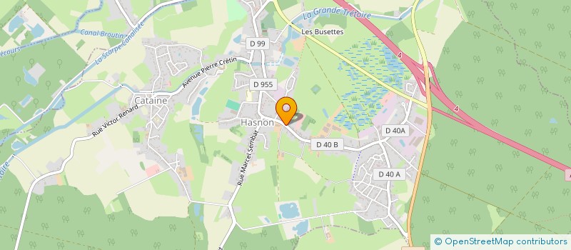 localisation de l'entreprise VALPROSID à HASNON