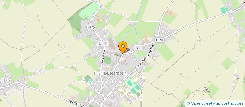 localisation de l'entreprise VALPY  FRIVILLE-ESCARBOTIN