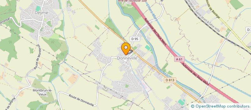 localisation de l'entreprise VALQUALIM  DONNEVILLE