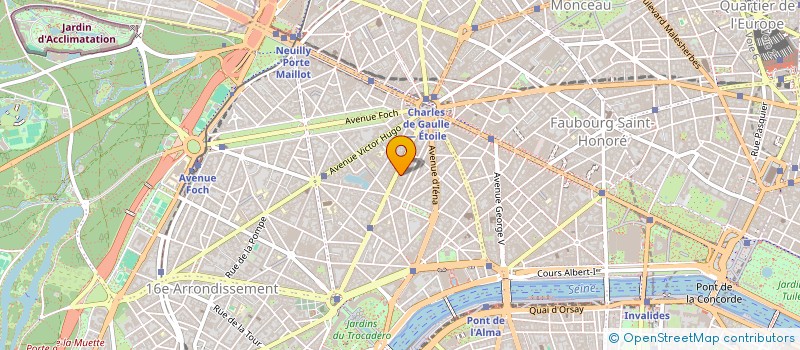 localisation de l'entreprise VALRAC  PARIS