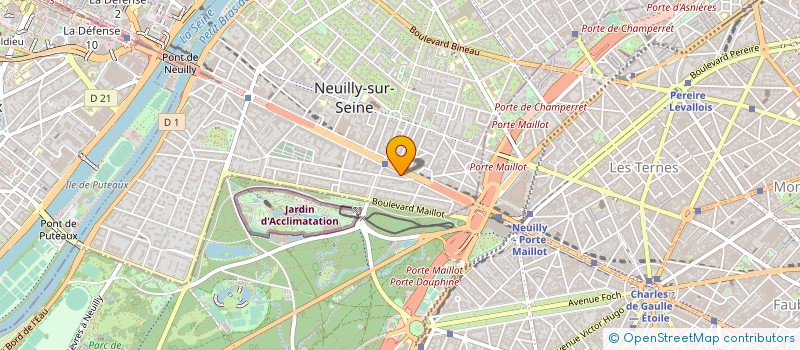 localisation de l'entreprise VALREAM à NEUILLY-SUR-SEINE