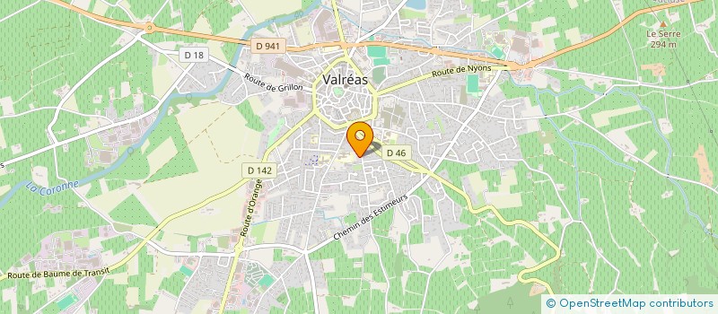 localisation de l'entreprise VALREAS KARATE-DO à VALREAS