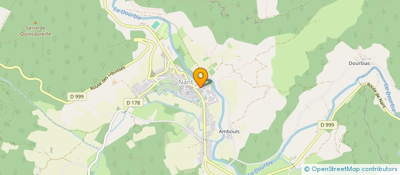 localisation de l'entreprise VALREDOM  NANT