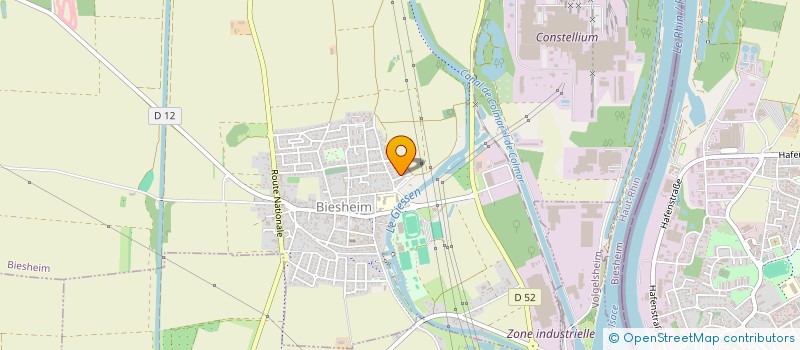 localisation de l'entreprise VALREP à BIESHEIM