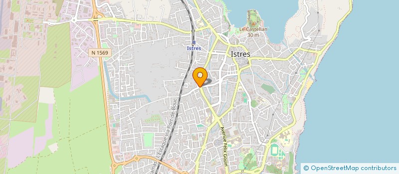 localisation de l'entreprise VALRIGET à ISTRES