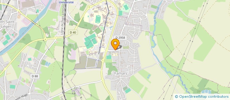 localisation de l'entreprise VALROBOTIK à VALENCIENNES