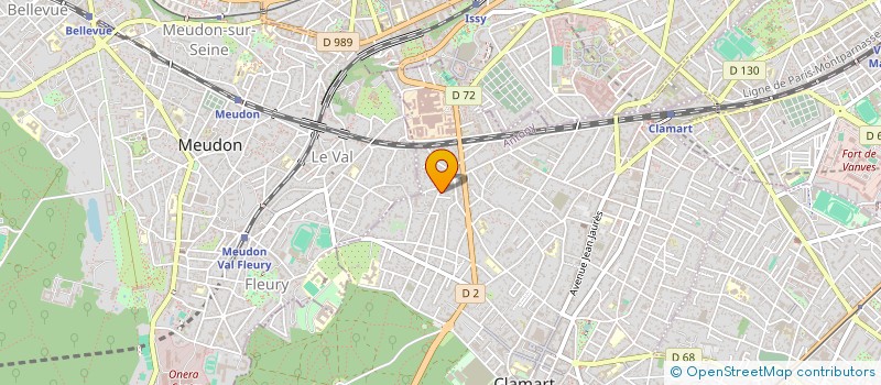 localisation de l'entreprise VALROC  CLAMART