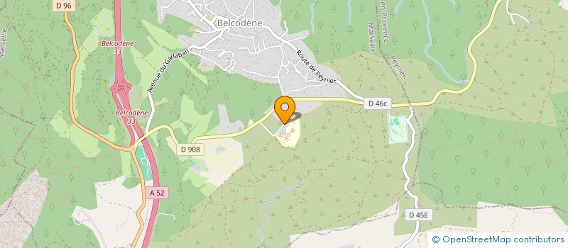 localisation de l'entreprise VALROMA  BELCODENE