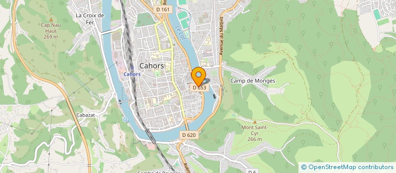 localisation de l'entreprise VALROUFIE CONSEIL à CAHORS