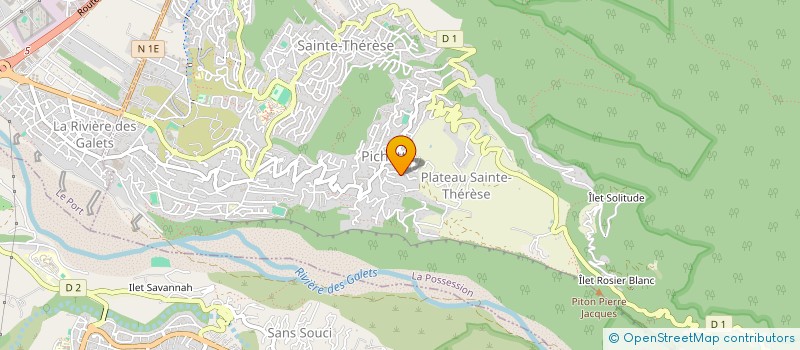 localisation de l'entreprise VALRUN à LA POSSESSION