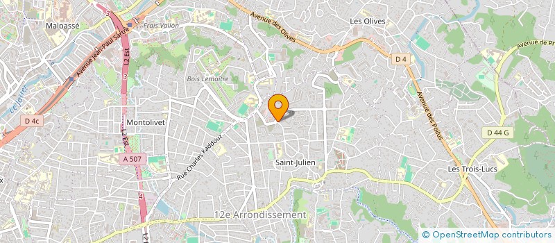 localisation de l'entreprise VALS à MARSEILLE