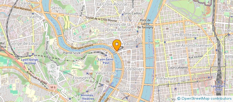 localisation de l'entreprise VALS à LYON