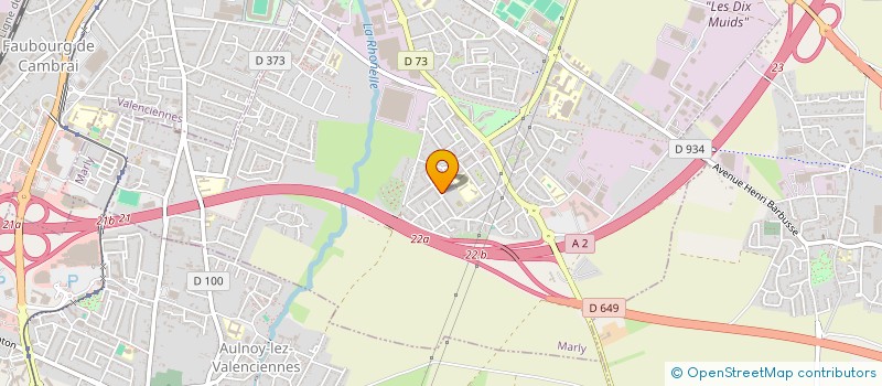 localisation de l'entreprise VALS'CHAUFFAGE à MARLY